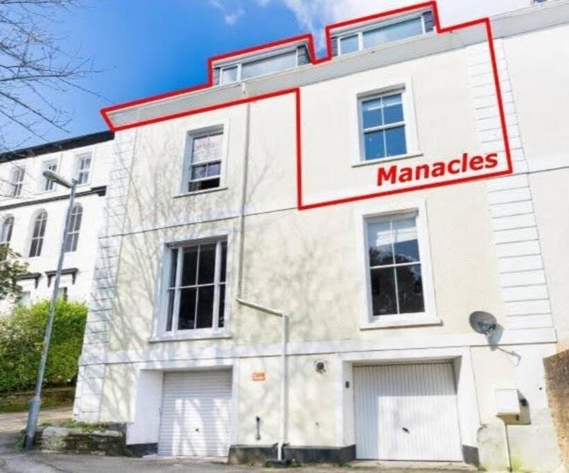 Manacles - Spacious Flat Near Beach With Sea Views & Parking Falmouth Luaran gambar